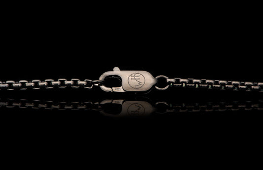 William Henry JEWELRY Black Box Chain - 2.7mm BLACK BOX CHAIN 2.7