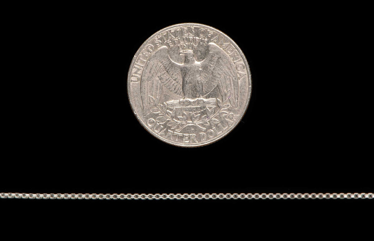 William Henry JEWELRY Silver Box Chain - 1.5mm SILVER BOX CHAIN 1.5