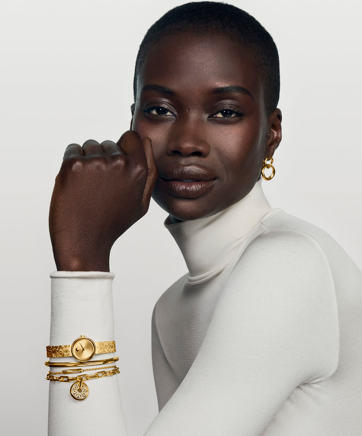 Movado Curve Layer Bracelet 1840512