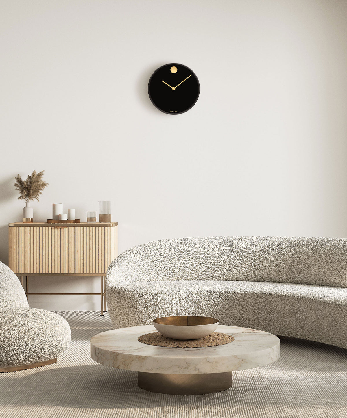 Movado Modern 47 Wall Clock 0650003