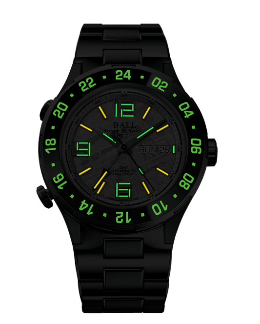 Ball Roadmaster Marine GMT Meteorite DG3000A-S16C-MSL