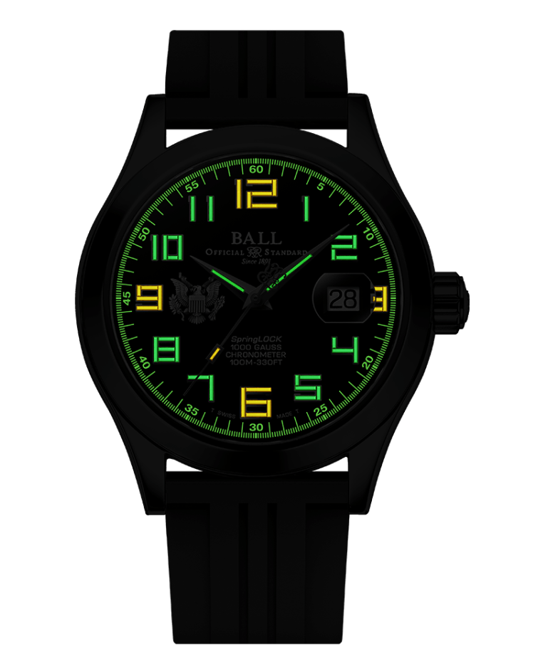 Ball Engineer III Army (40mm) NM2028C-P49C-BK