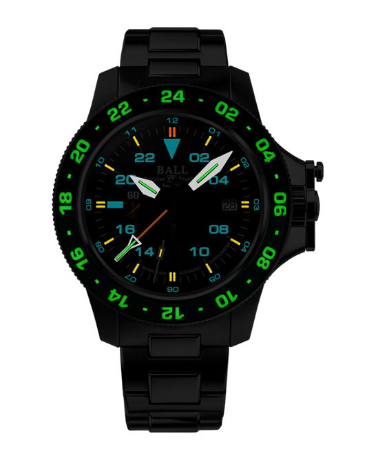 Ball Engineer Hydrocarbon AeroGMT II Blackbird DG2118C-S27C-BK