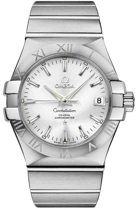 Omega Constellation Co-Axial 35 MM Stainless Steel Men's Watch 123.10.35.20.02.001