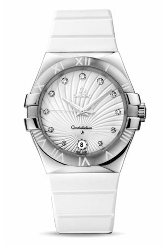 Ladies Omega Constellation Quartz 35mm 123.12.35.60.52.001 Watch