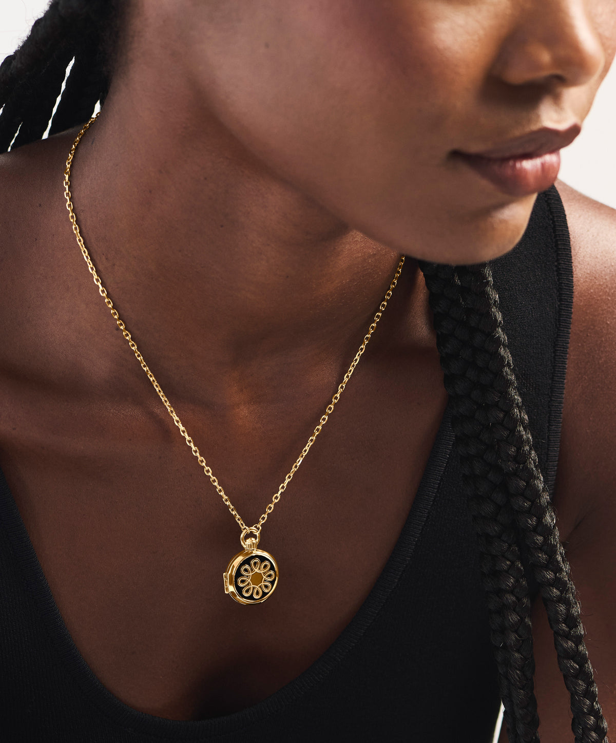 Movado Fleur Locket 1840367