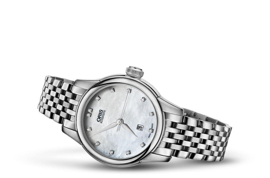 Oris Artelier Date Diamonds 01-561-7687-4091-07-8-14-77