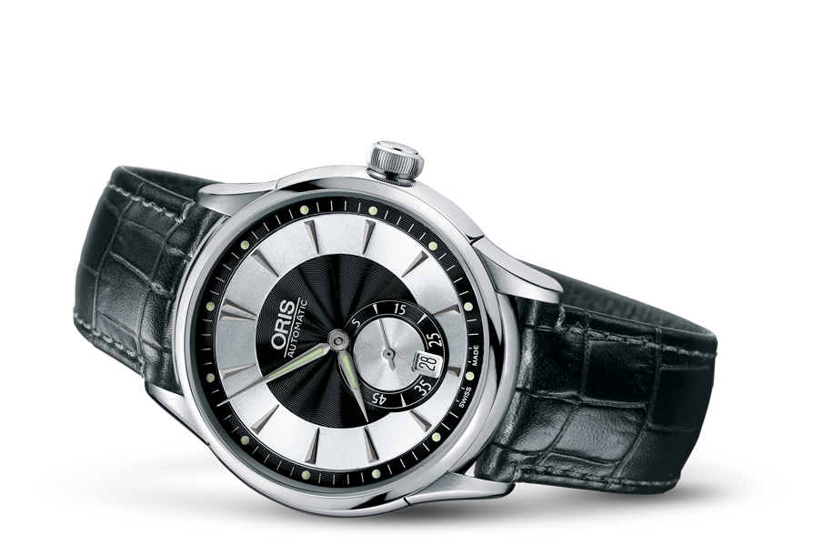Oris Artelier Small Second, Date 01-623-7582-4054-07-5-21-71FC