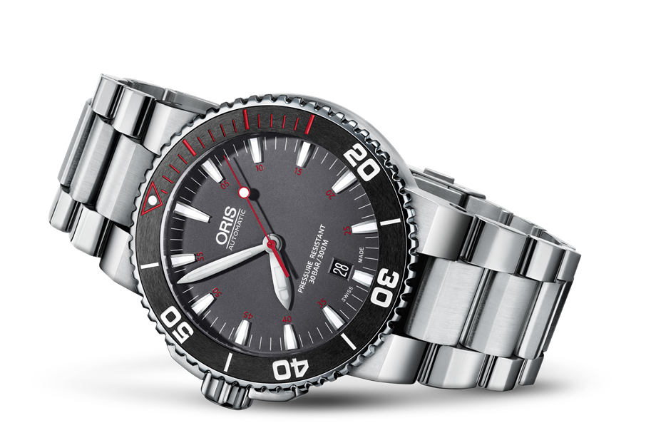Oris Aquis Red Limited Edition 01-733-7653-4183-SET-MB