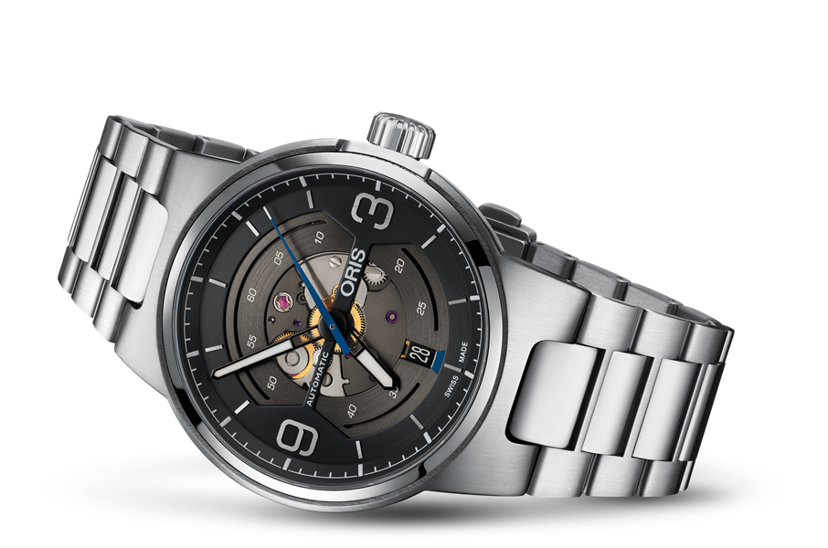 Oris Williams Engine, Date 01-733-7716-4164-07-8-24-50