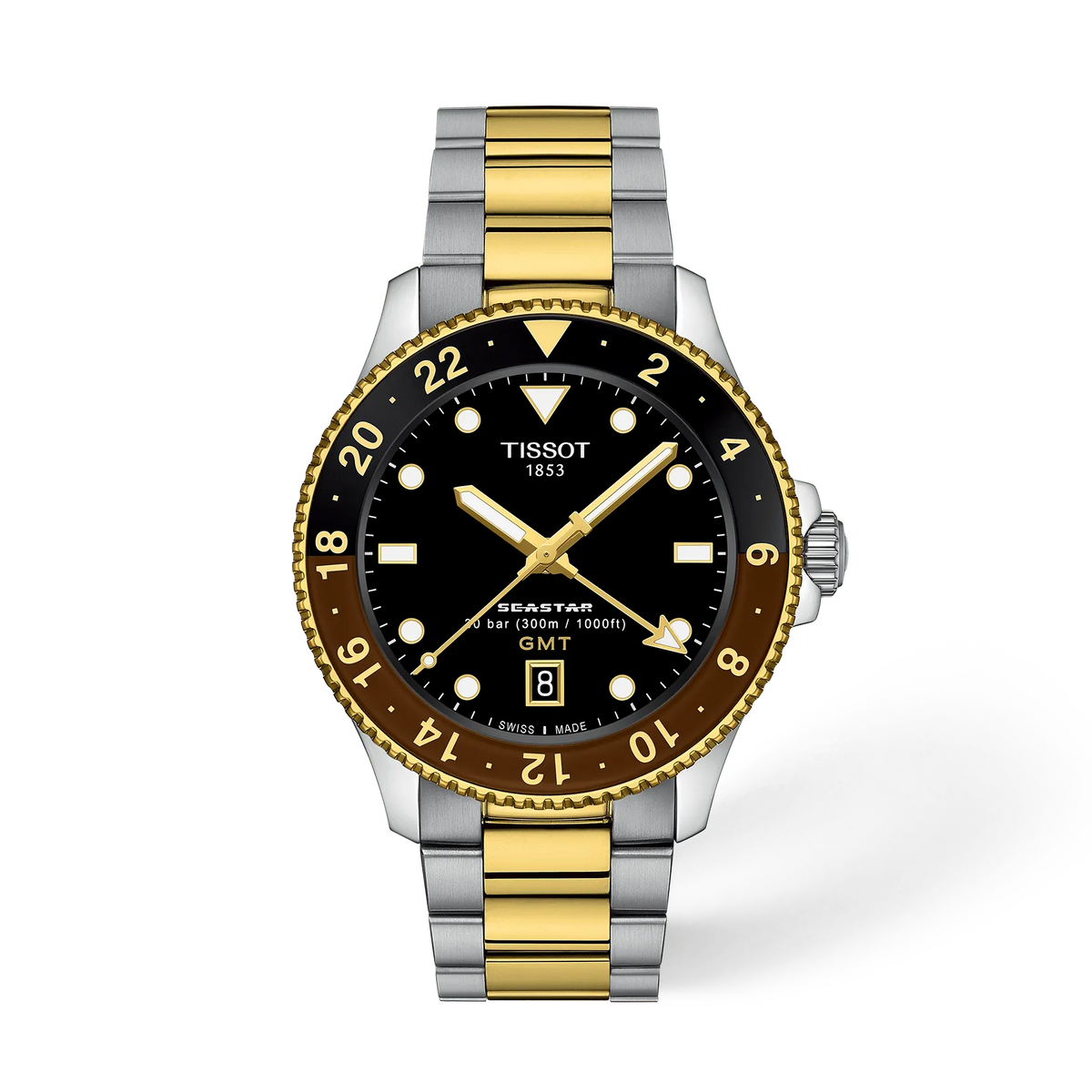 Tissot Seastar 1000 GMT 40mm T1208522205100
