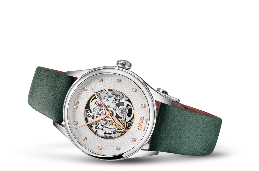 Oris Artelier Skeleton Diamonds 01-560-7724-4031-07-5-17-35FC