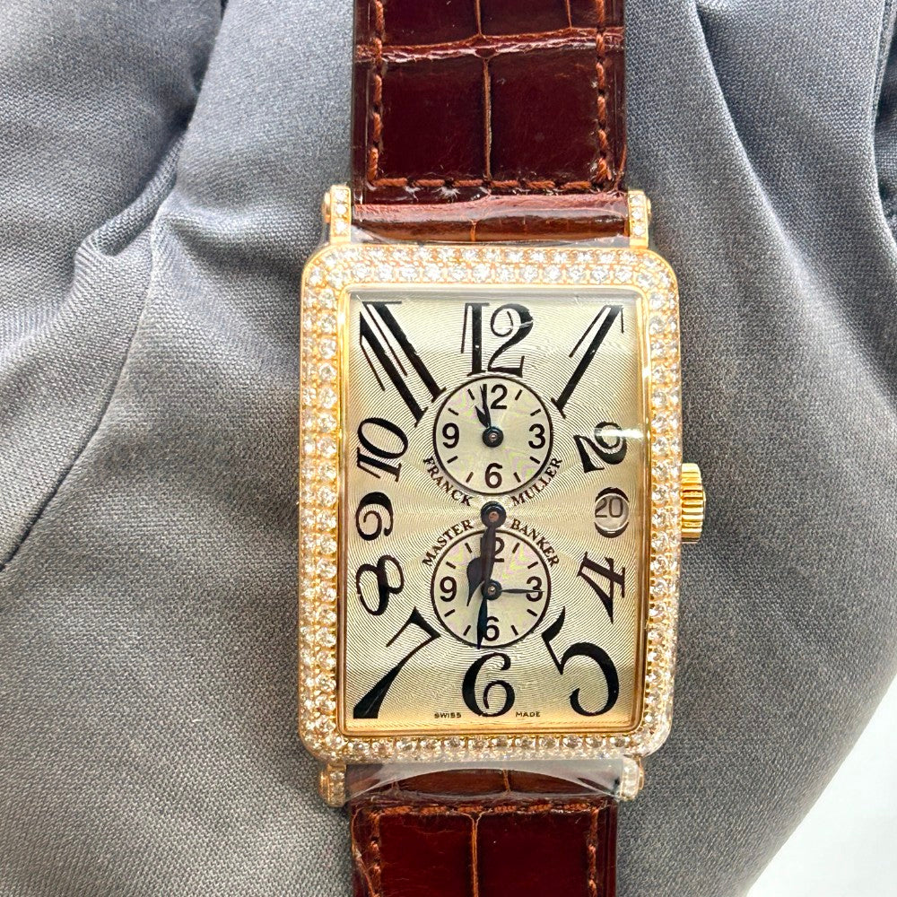 Franck Muller Long Island Master Banker 1200 MB D – Rose Gold, 32Mm