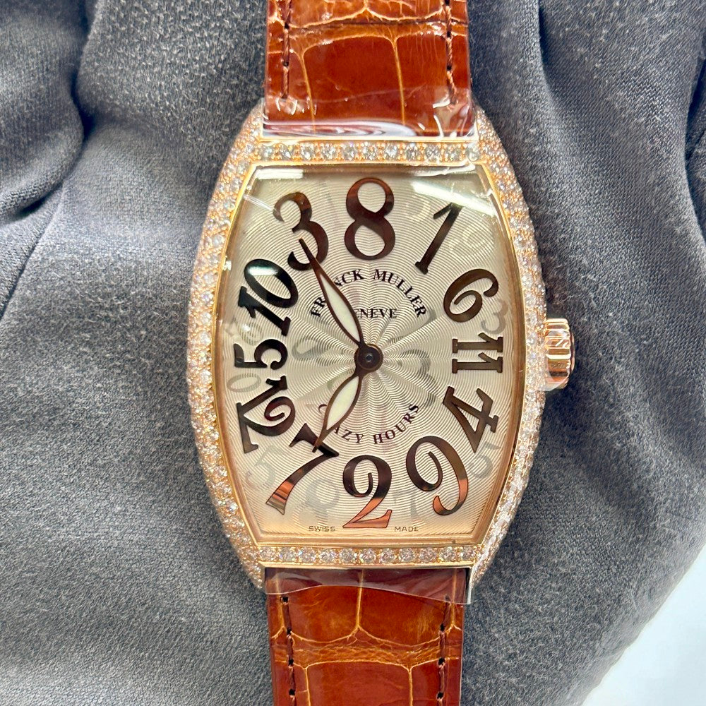 Pre-Owned Franck Muller Cintree Curvex Crazy Hours 7851 CH REL D