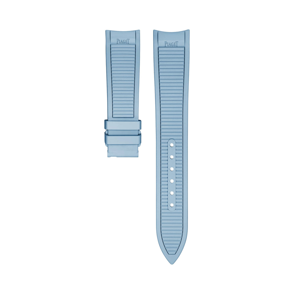 Piaget Polo 36mm Slate Blue Rubber Strap MXE0VM65