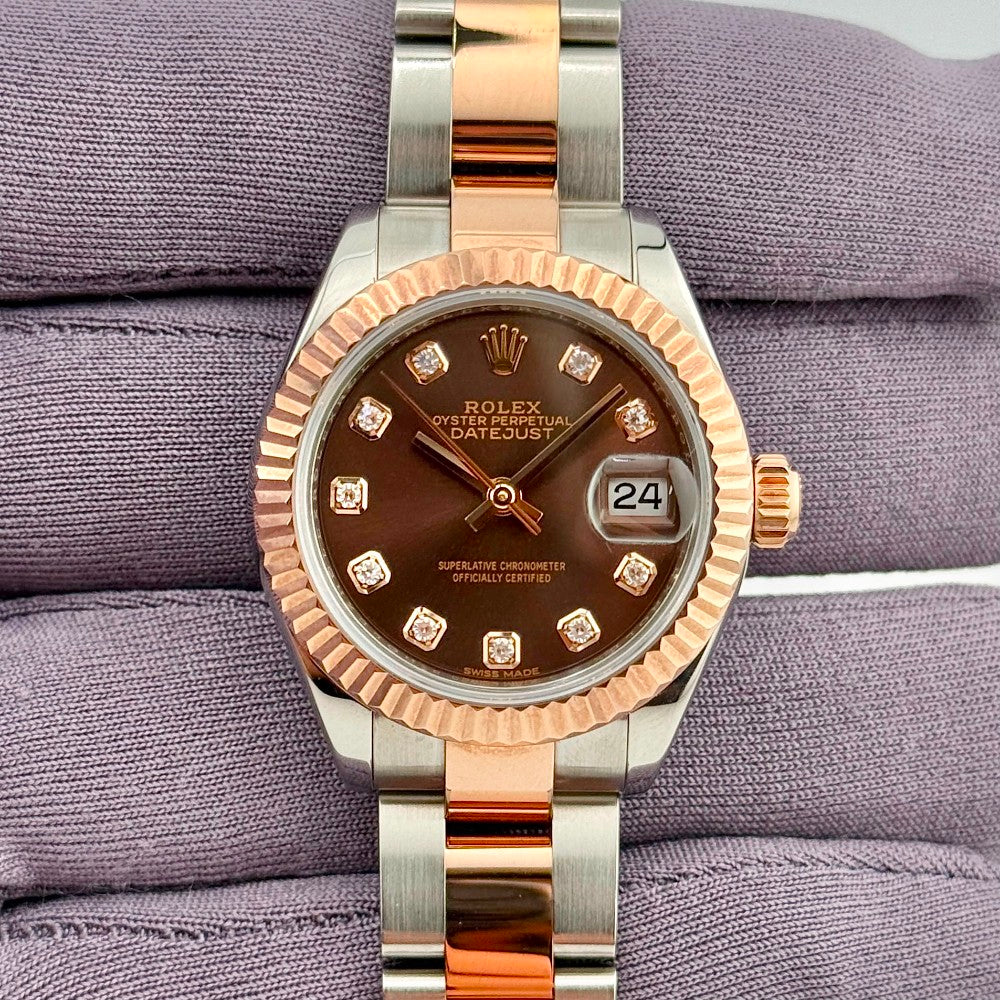 Pre-Owned Rolex Datejust Lady 28mm 279171