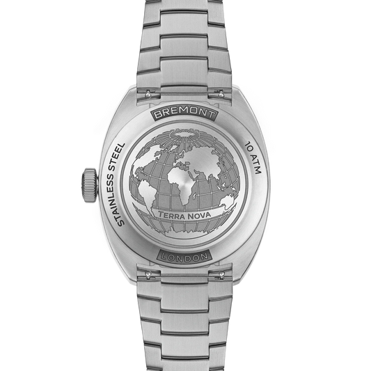Bremont Watches | Mens | Terra Nova Terra Nova 40.5 Jumping Hour TN40-JH-SS-BK-B
