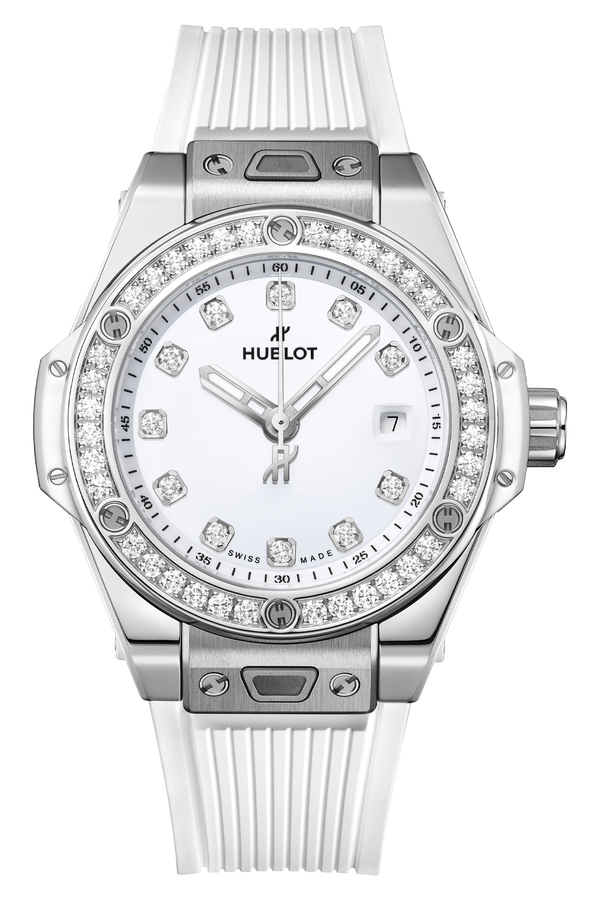 Big Bang One Click Steel White Diamonds