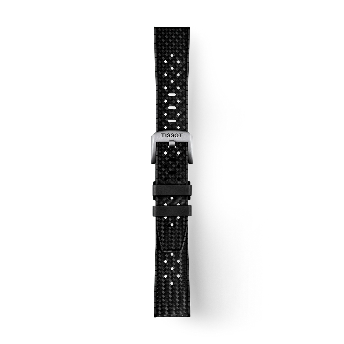 Tissot Official Black Rubber Strap Lugs 20mm T852049628