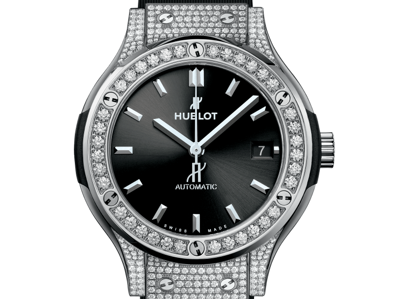 Hublot Classic Fusion Titanium Pavé 38 mm 565.NX.1470.RX.1604