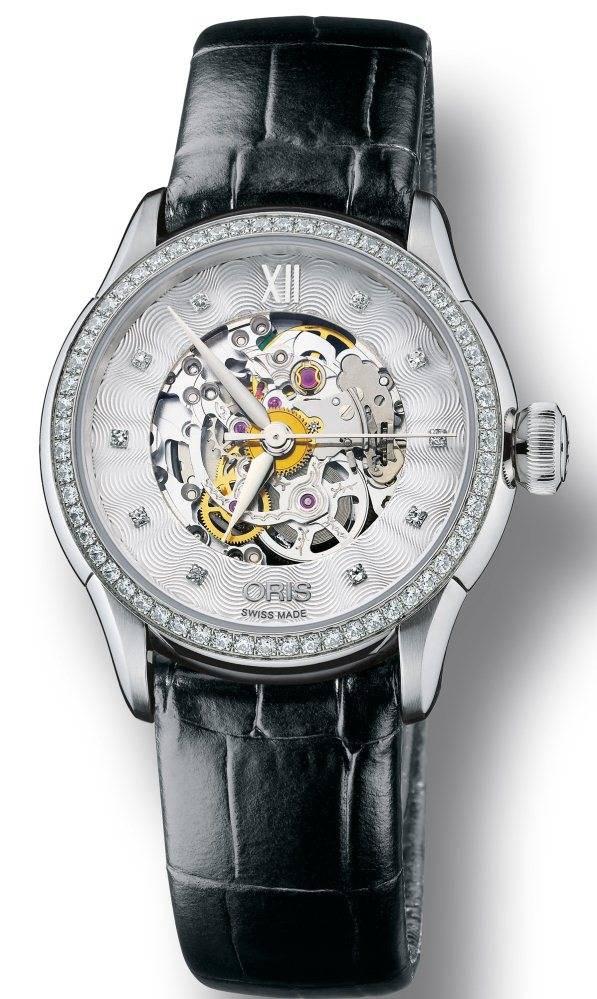 Oris Artelier Skeleton 01 560 7604 4919-07 5 16 60FC Men's Watch