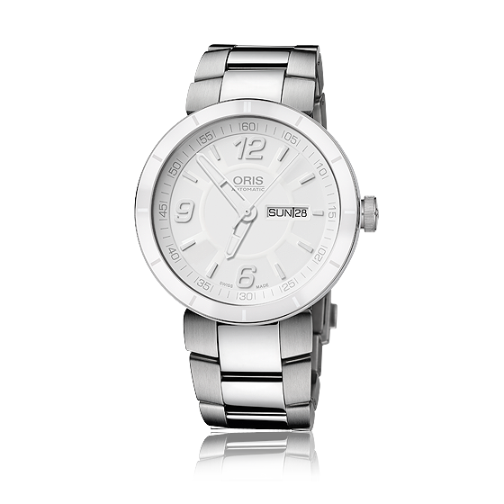 Oris TT1 Day Date 01 735 7651 4166-07 8 25 10 Men's Watch