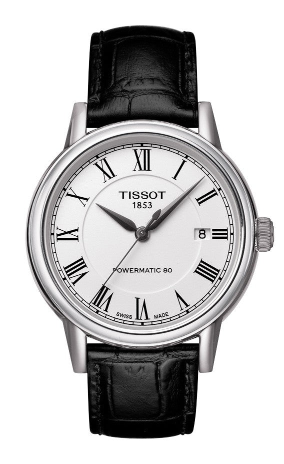 Tissot T-Classic Carson White Dial T085.407.16.013.00 Men's Watch
