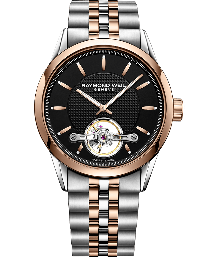 Raymond Weil Freelancer 42mm Automatic Two Tone On Bracelet Men's Watch 2780-SP5-20001