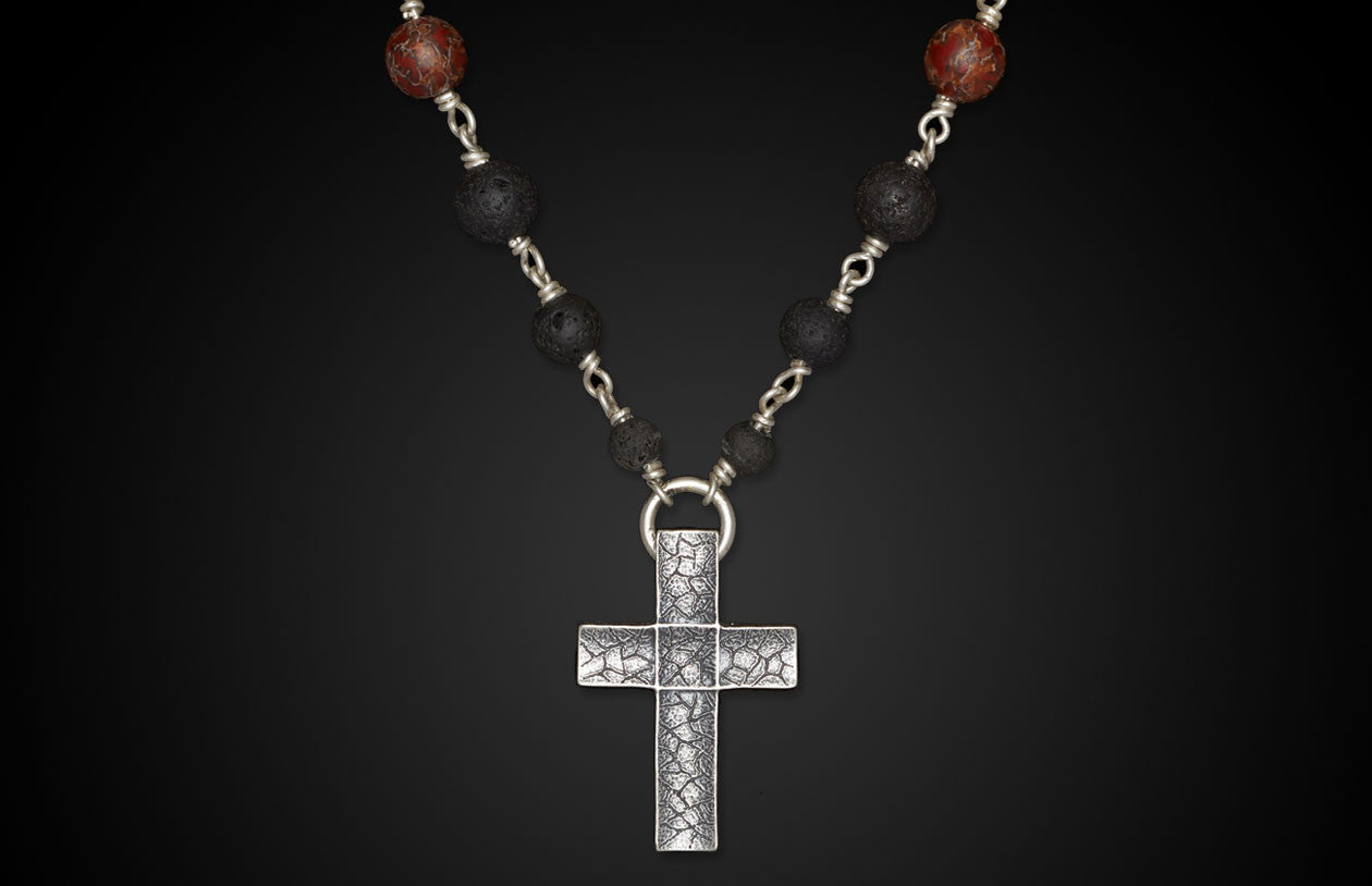 William Henry Necklace Dino Crux P30 DB RB