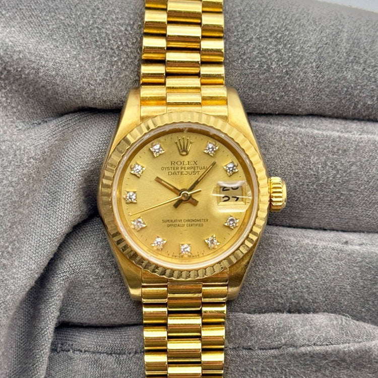 Pre-Owned Rolex Datejust Lady President 69178
