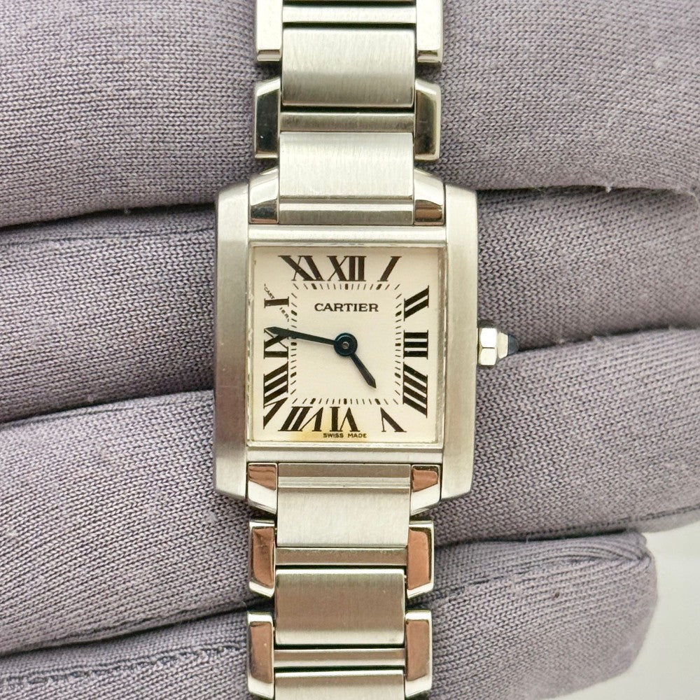 Pre-Owned Cartier Tank Francaise W51008Q3 - 2384