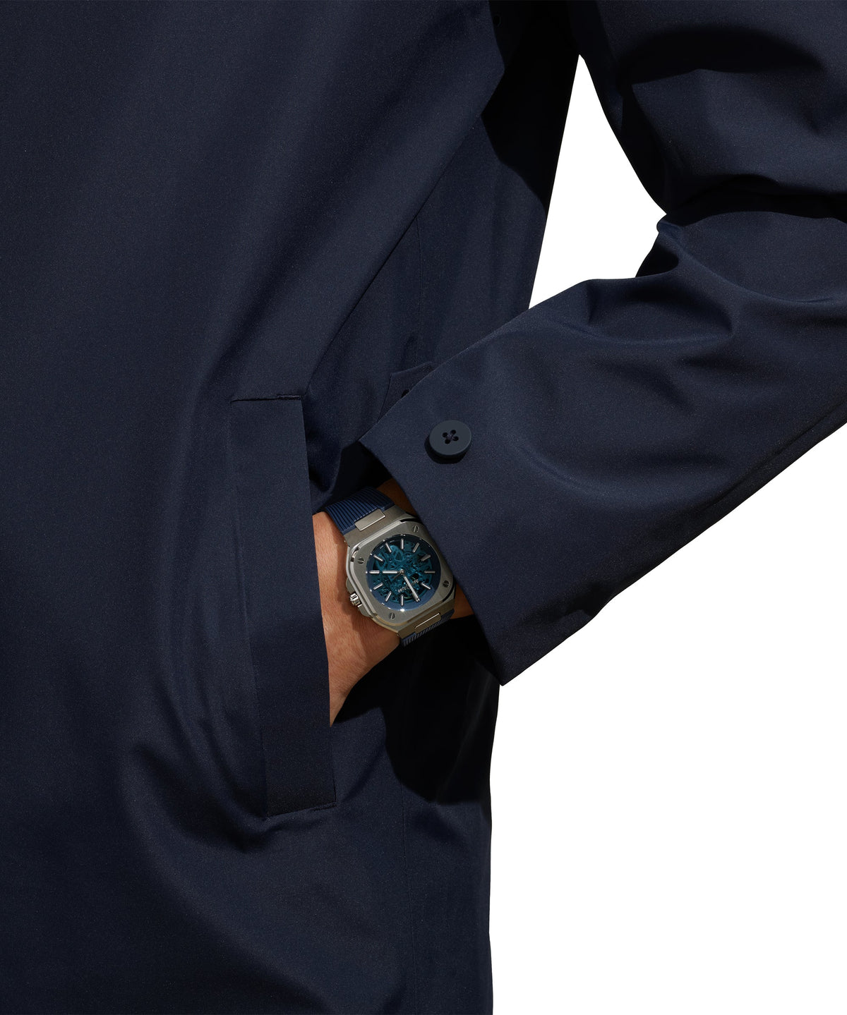 Bell & Ross Watch BR 05 SKELETON BLUE BR05A-BLU-SKST/SRB