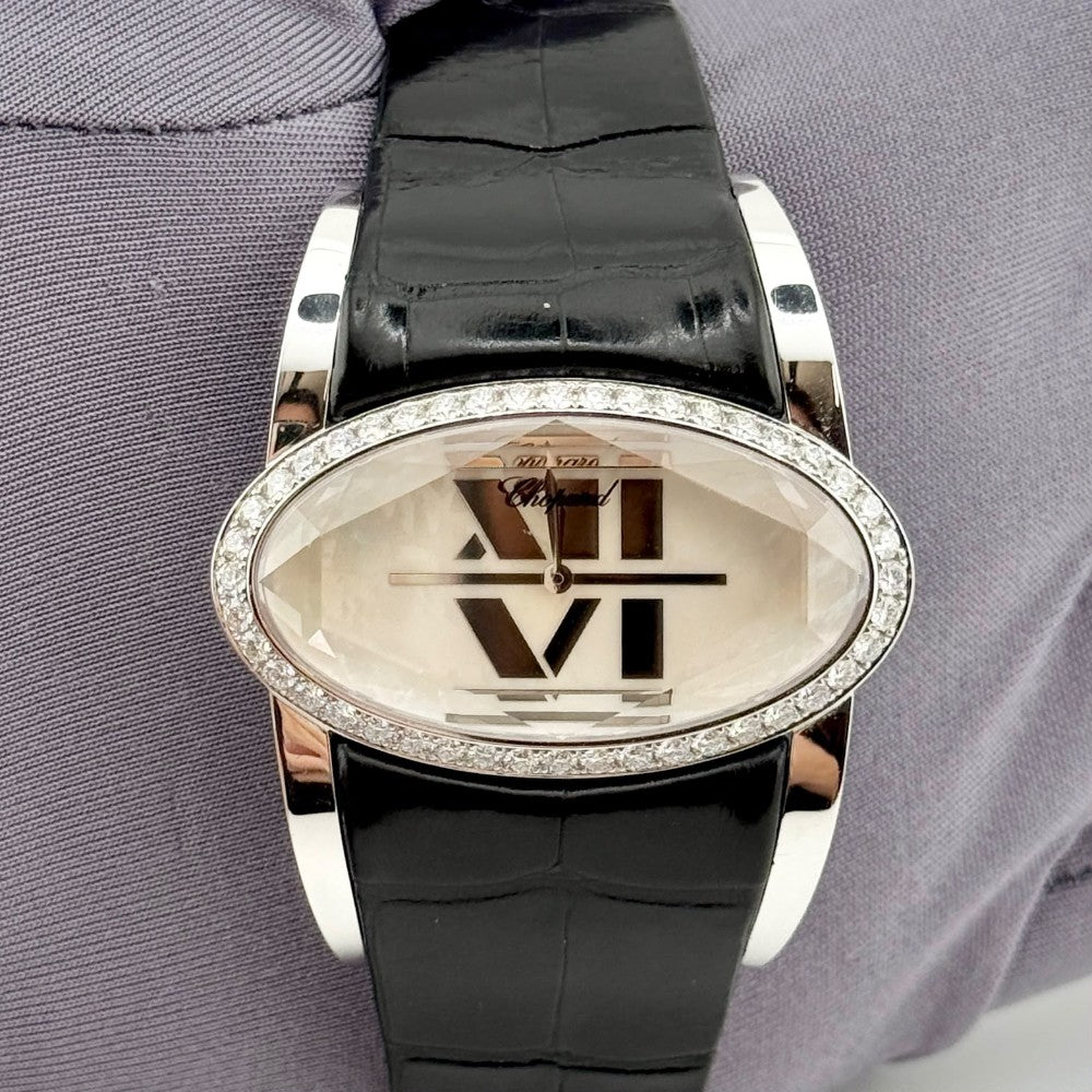 Pre-Owned Chopard Happy Oval 139018-1007