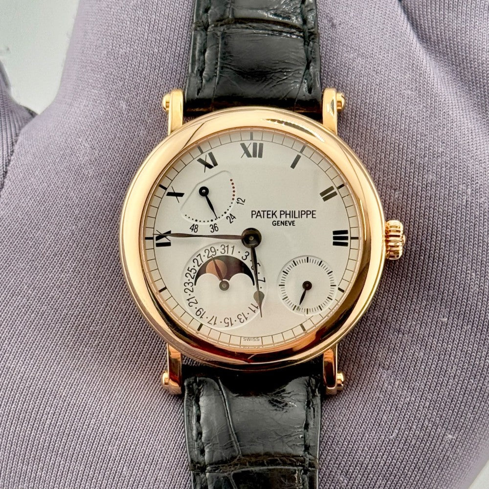 Pre-Owned Patek Philippe Calatrava Power Reserve Moonphase 5054R-001