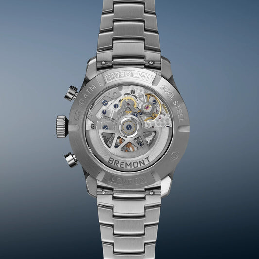 Bremont Watches | Mens | Altitude Altitude 42mm Chronograph GMT Blue Dial Bracelet ALT42-CHR-G-SS-BL-B