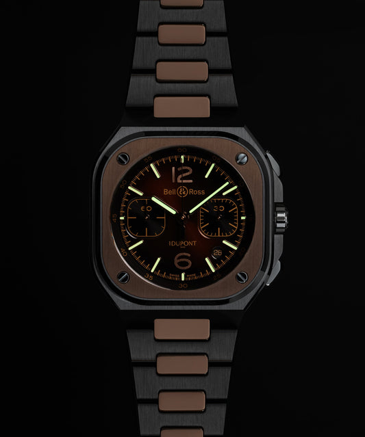 Bell & Ross BR-05 Chrono S.T. Dupont BR05C-STD-STPG/SSG