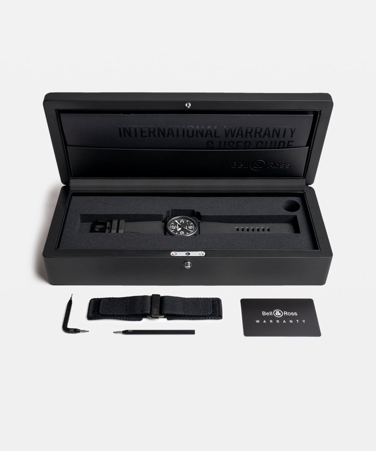Bell & Ross Watch BR-03 Black Matte BR03A-BL-CE/SRB