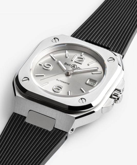 Bell & Ross Montre BR-05 Grey Steel BR05A-GR-ST/SRB