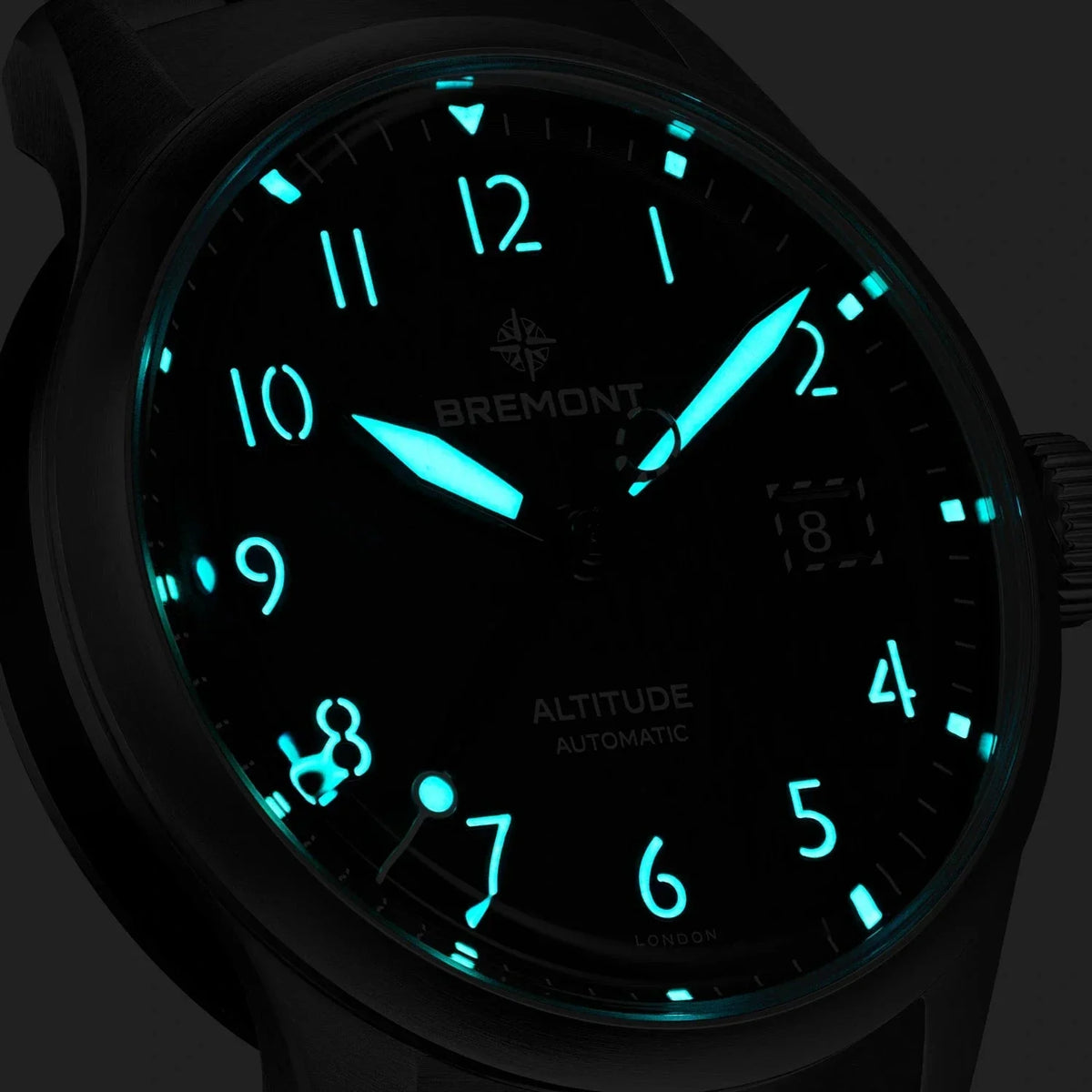 Bremont Watches | Mens | Altitude Altitude 39 Date ALT39-DT-SS-BK-L-S