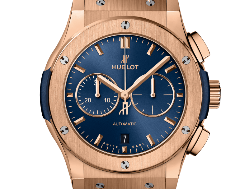 Hublot Classic Fusion Chronograph King Gold Blue 42 mm 541.OX.7180.RX