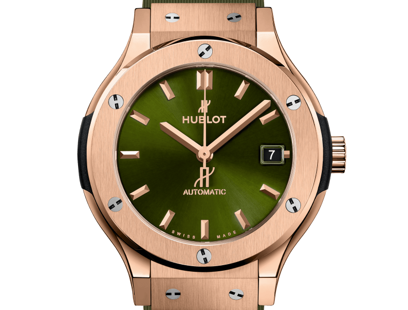Hublot Classic Fusion King Gold Green 38 mm 565.OX.8980.RX