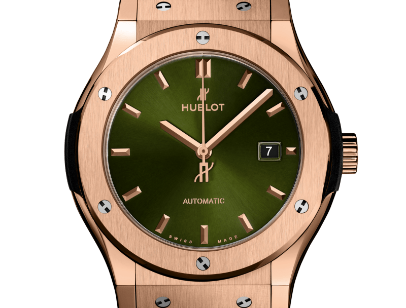 Hublot Classic Fusion King Gold Green 42 mm 542.OX.8980.RX
