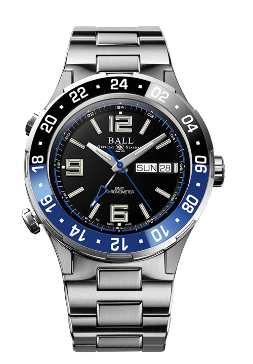 Ball Roadmaster Marine GMT (40mm) DG3000A-S2C-BK
