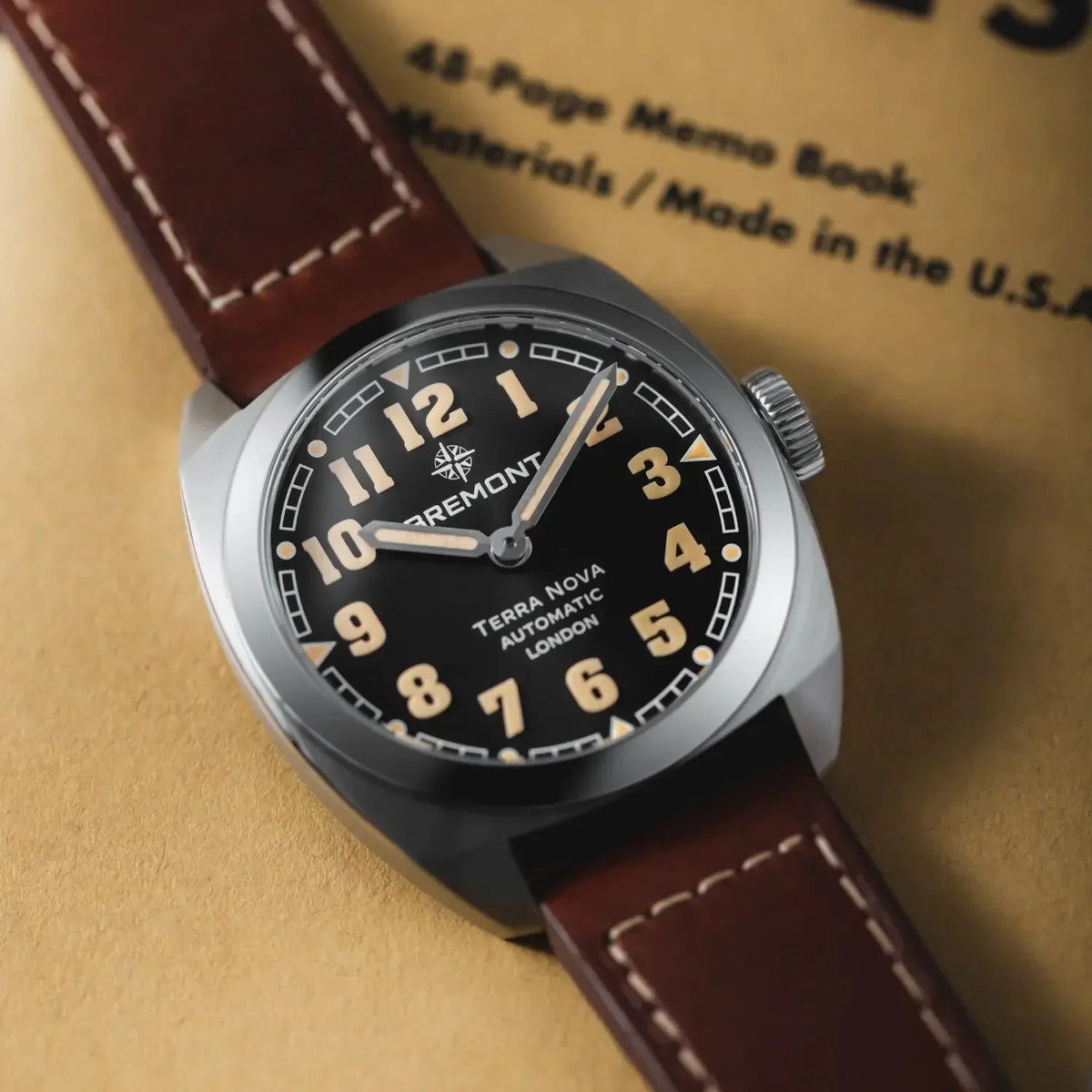 Bremont Watches | Mens | Terra Nova Terra Nova 38 TN38-ND-SS-BK-L-S