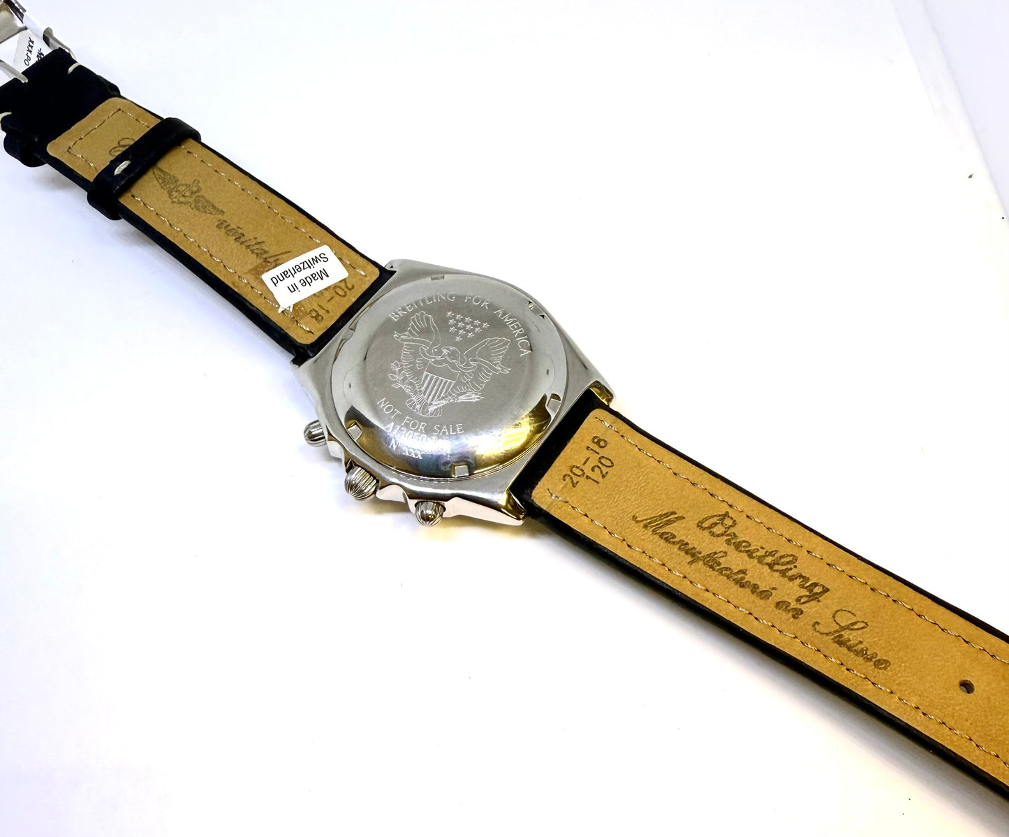 Unique BREITLING FOR AMERICA "NOT FOR SALE"