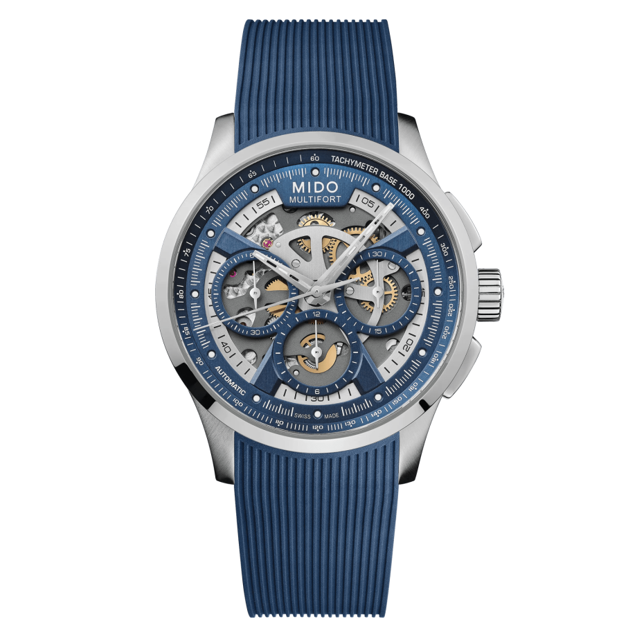 Mido Multifort Skeleton Chronograph M0386621704000