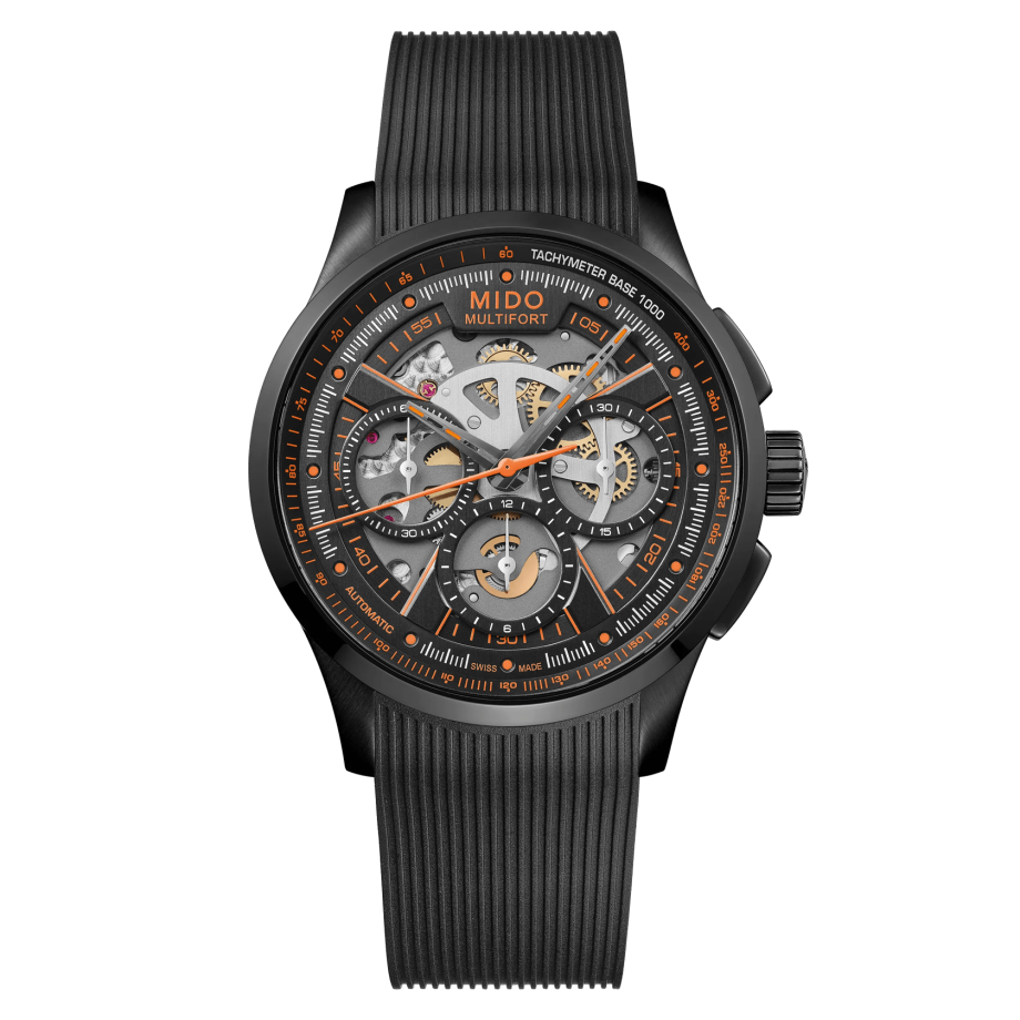 Mido Multifort Skeleton Chronograph M0386623705000