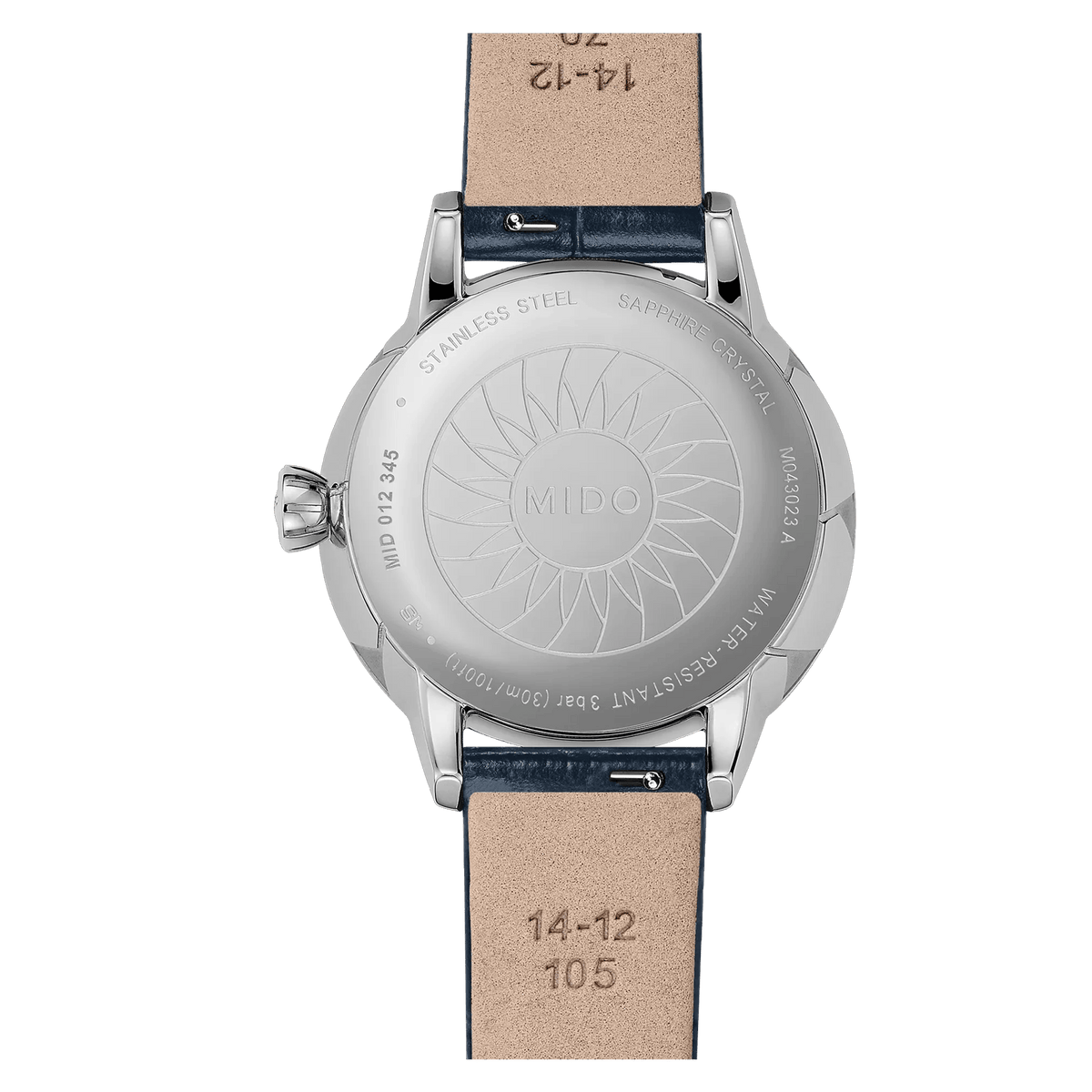 Mido Rainflower Moonphase Quartz M0430231613100