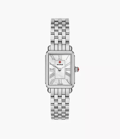 Michele Deco Park Stainless Steel Watch MWW06E000144