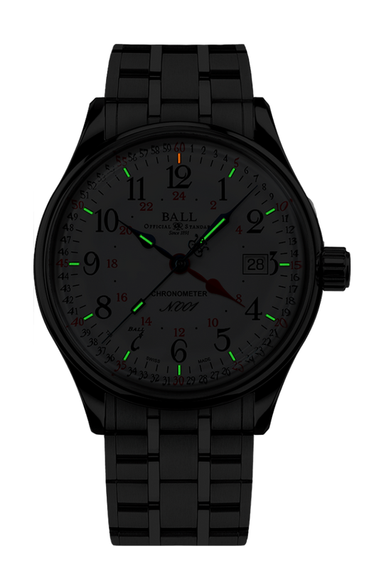 Trainmaster Standard Time GMT (40mm)